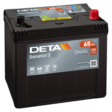 Аккумулятор Deta Senator3 DA654 (65 Ah)